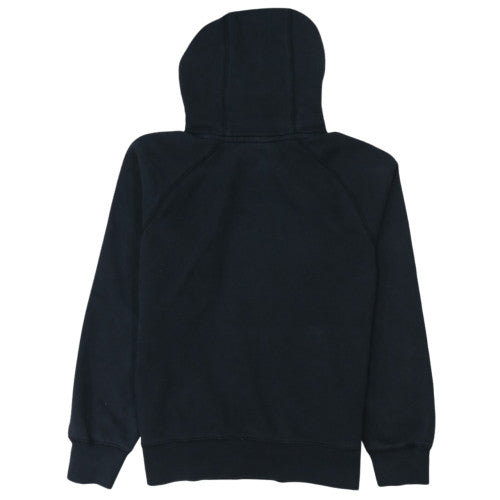 Nike Boys Black Pullover Hoodie S Graphic Print Cotton Blend