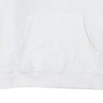 Champion Womens White Reverse Weave Pullover Hoodie Medium