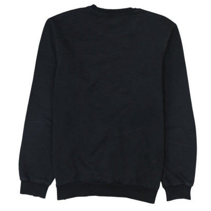 Adidas Men's Black Logo Crew Neck Pullover Sweatshirt M