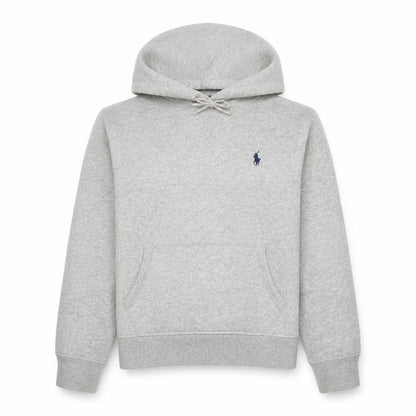 Ralph Lauren Boys Grey Pullover Hoodie M Cotton Blend Classic Fit