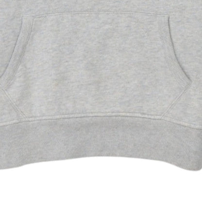 Ralph Lauren Boys Grey Pullover Hoodie M Cotton Blend Classic Fit