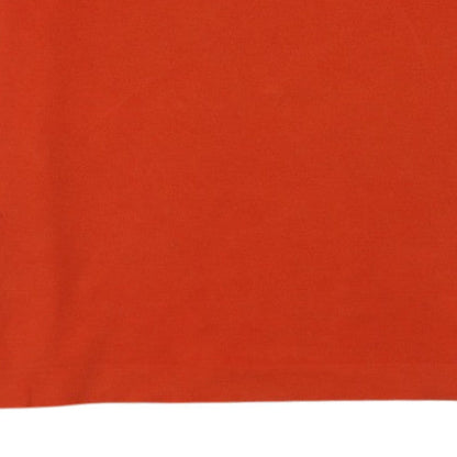 Lacoste Men's Orange Cotton Polo Shirt Size L Short Sleeve Classic