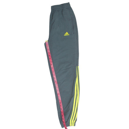 Adidas Boys Grey Track Pants 10 Years Elastic Waist Lightweight Activewear