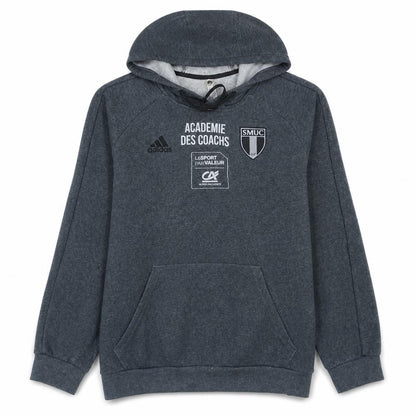 Adidas Men Grey Pullover Hoodie M Sports Graphic Fleece