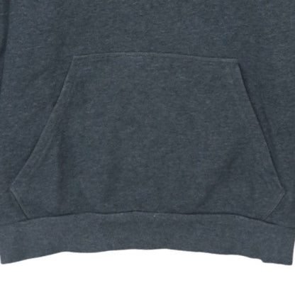 Adidas Men Grey Pullover Hoodie M Sports Graphic Fleece
