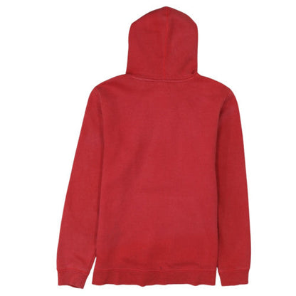 Under Armour Womens Red Fleece Hoodie Size Large ColdGear Fitted