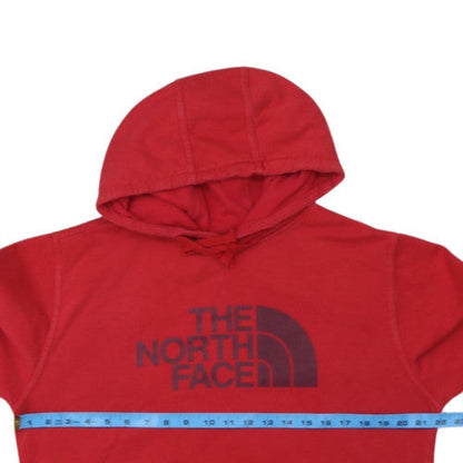 The North Face Mens Red Pullover Hoodie Size S Regular Fit