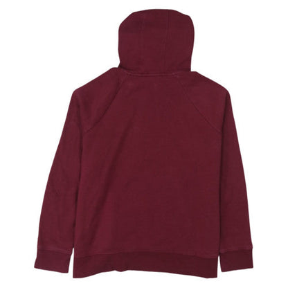 Under Armour Women Burgundy XL Pullover Hoodie Loose Fit Fleece
