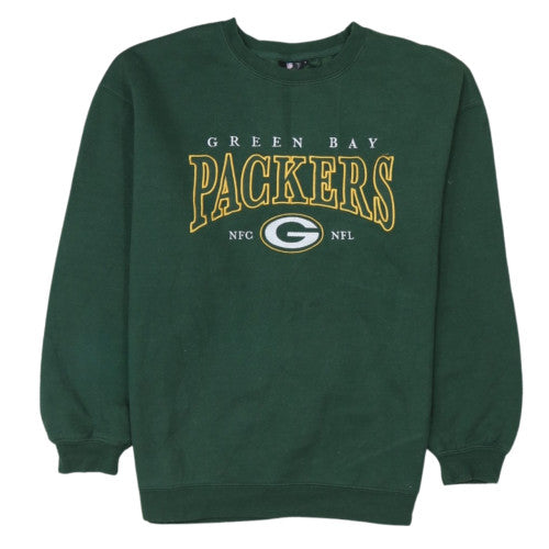 NFL Team Apparel Men's Green Bay Packers Green Pullover Sweatshirt S