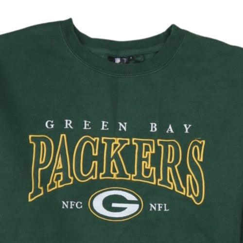 NFL Team Apparel Men's Green Bay Packers Green Pullover Sweatshirt S
