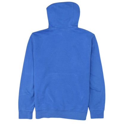 Nike Men's Blue Pullover Hoodie M Fleece Logo Sportswear