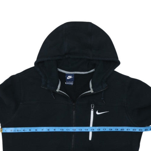 Nike Men's Black Full Zip Hoodie Size L Sports Fleece