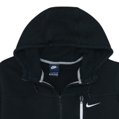 Nike Men's Black Full Zip Hoodie Size L Sports Fleece