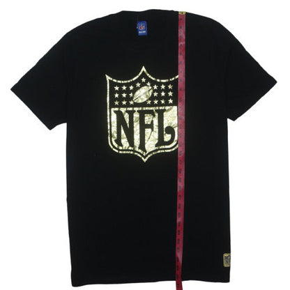 NFL Men's Black XL Graphic Cotton T-Shirt Sports Style