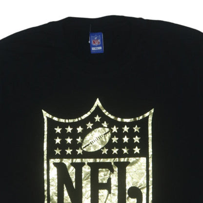 NFL Men's Black XL Graphic Cotton T-Shirt Sports Style