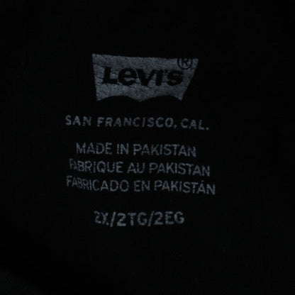 Levi's Mens Black 2XL Logo Graphic Cotton Crew Neck T-Shirt