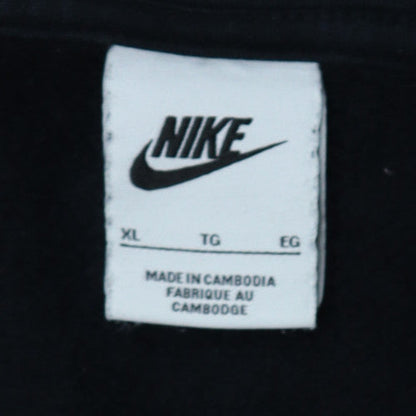 Nike Womens Black XL 1/2 Zip Pullover Sweatshirt Fleece