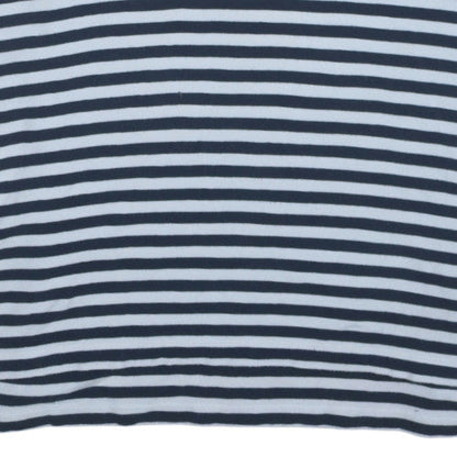 Nautica Men's Blue White Striped 3XLT Cotton Polo Shirt