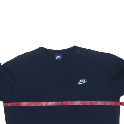 Nike Men's Blue Crew Neck Pullover Sweatshirt Size L