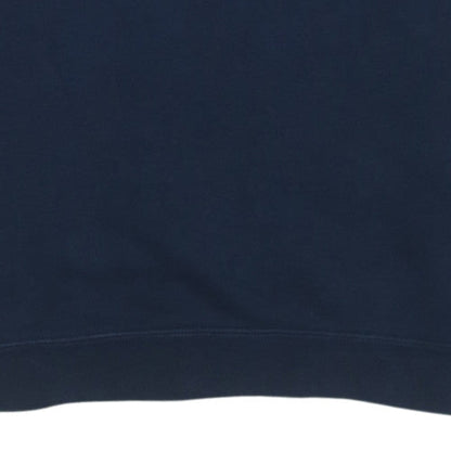 Nike Men's Blue Logo Crew Neck Pullover Sweatshirt Size M