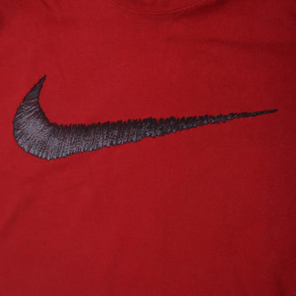 Nike Men's Red XL Regular Fit Crew Neck Sports T-Shirt