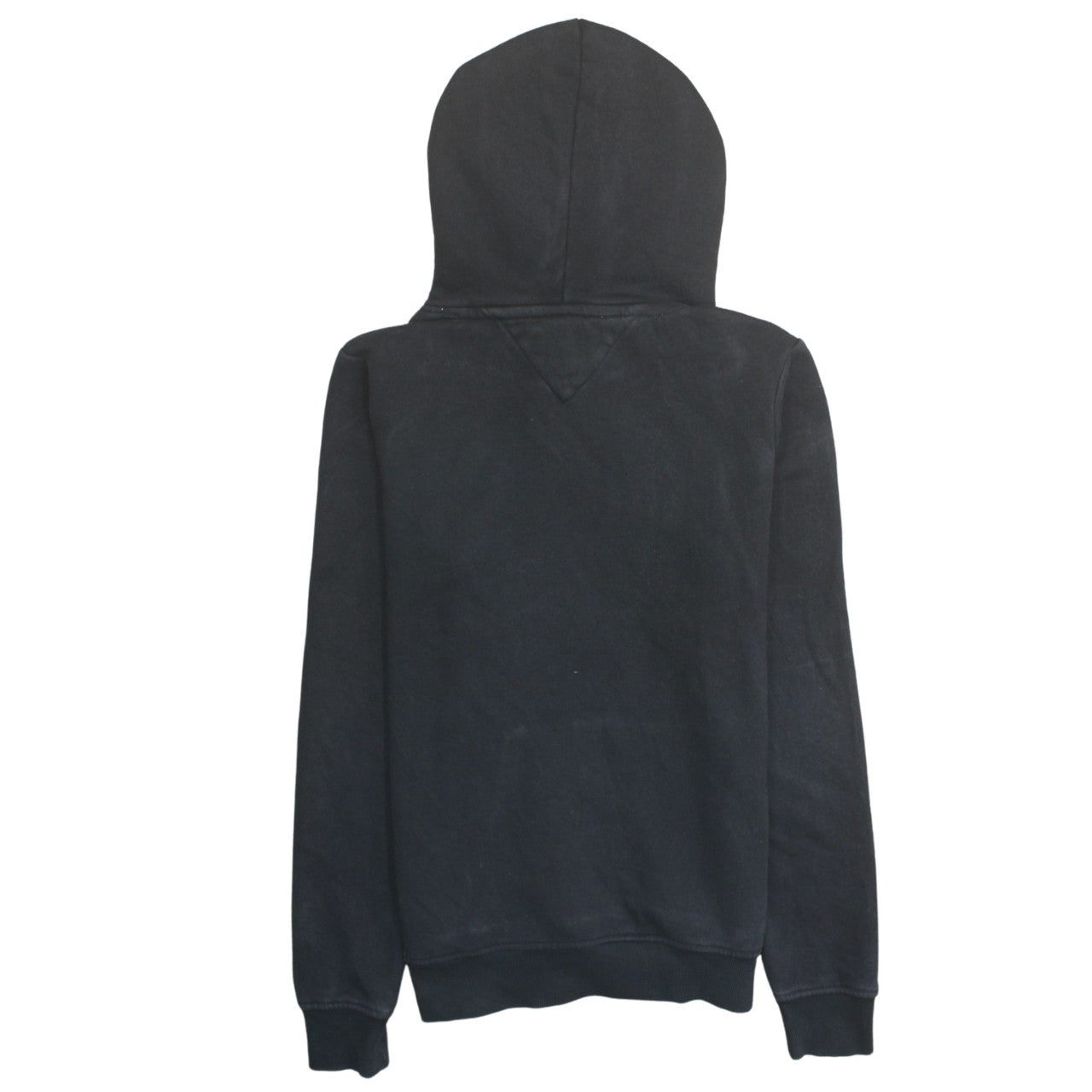 Tommy Jeans Men's Black Pullover Hoodie XS Logo Fleece Sweatshirt
