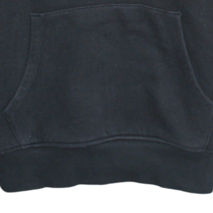 Tommy Jeans Men's Black Pullover Hoodie XS Logo Fleece Sweatshirt