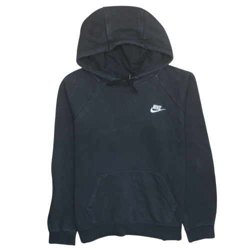 Nike Men's Black Pullover Hoodie M Fleece Lined Sportswear