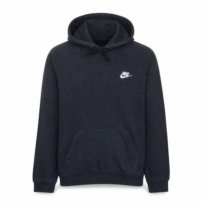 Nike Men's Black Pullover Hoodie M Fleece Lined Sportswear