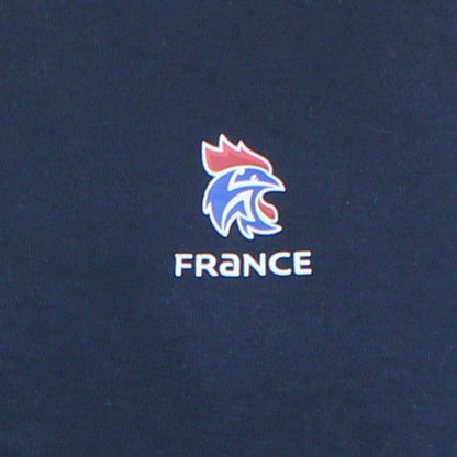 adidas Men’s Blue France Logo Pullover Sweatshirt 2XL