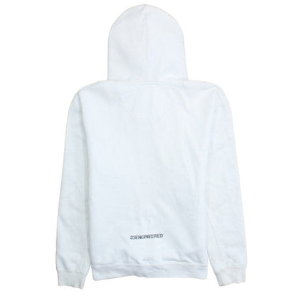 Jordan Men's White Full Zip Hoodie Medium Sportswear