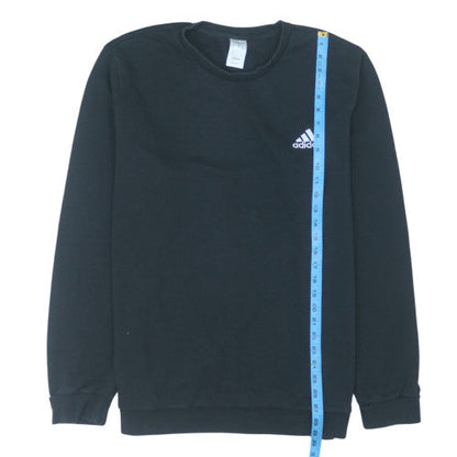 Adidas Men's Black XL Pullover Sweatshirt Crew Neck Logo Sportswear