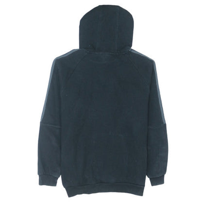 Adidas Mens Black Pullover Hoodie M Fleece Sportswear