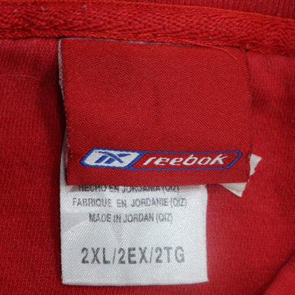 Reebok Men's Red Tampa Bay Buccaneers 2XL Crew Neck Sweatshirt