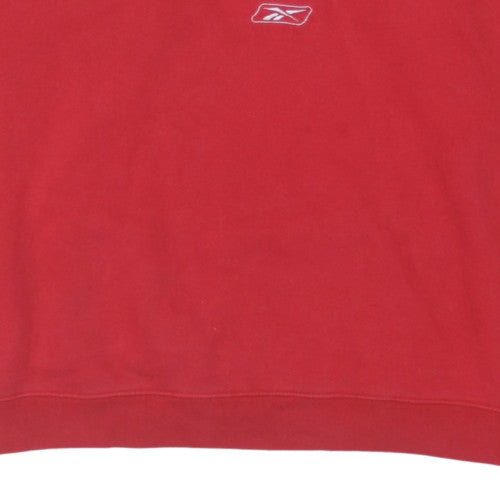 Reebok Men's Red Tampa Bay Buccaneers 2XL Crew Neck Sweatshirt