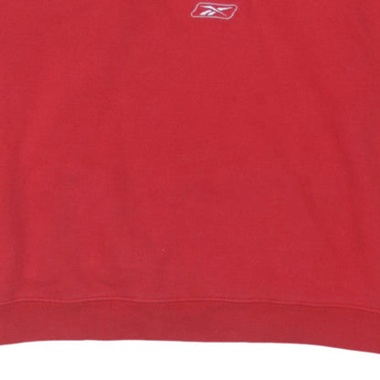 Reebok Men's Red Tampa Bay Buccaneers 2XL Crew Neck Sweatshirt