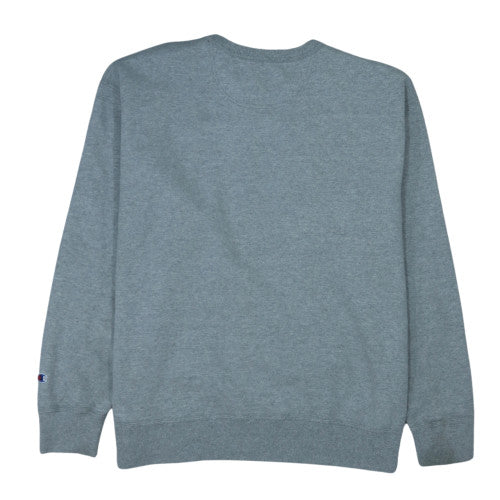 Champion Men’s Grey 2XL Pullover Fleece Sweatshirt Crew Neck