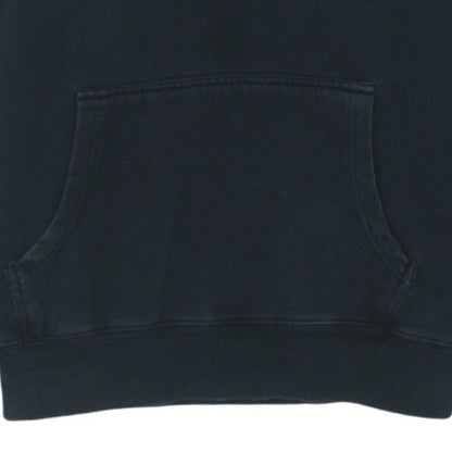 Fila Men Black Pullover Hoodie L Logo Cotton Blend Sweatshirt