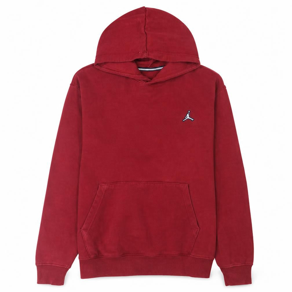 Jordan Mens Red Pullover Hoodie Size M Fleece Sportswear