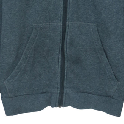 Adidas Men's Grey Full Zip Fleece Hoodie Size S