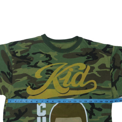 Rothco Men's Green Camouflage Kid Cudi Graphic T-Shirt XL