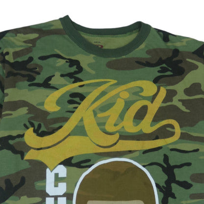 Rothco Men's Green Camouflage Kid Cudi Graphic T-Shirt XL