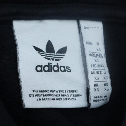 Adidas Womens Black XS Pullover Hoodie 'All Day I Dream About Sneakers'
