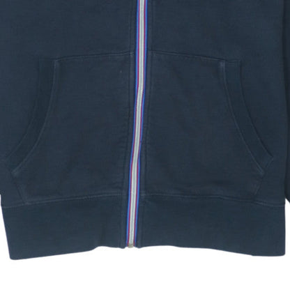 Tommy Hilfiger Men’s Blue Full Zip Hoodie Size L Vintage Fit