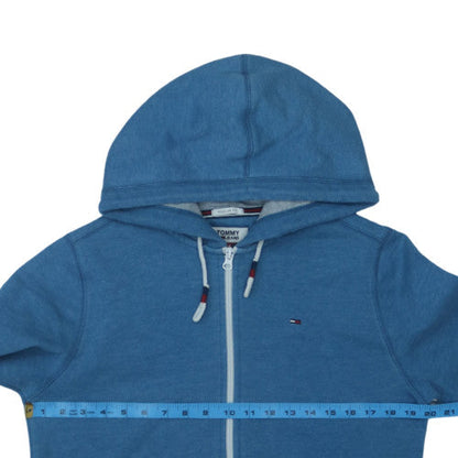 Tommy Jeans Men's Blue XS Full Zip Hoodie Sweatshirt