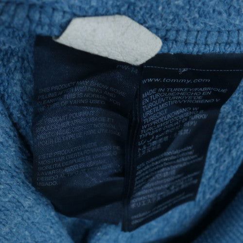 Tommy Jeans Men's Blue XS Full Zip Hoodie Sweatshirt