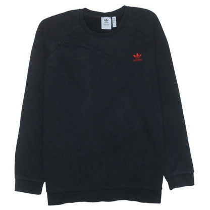 adidas Men's Black 2XL Crew Neck Fleece Pullover Sweatshirt