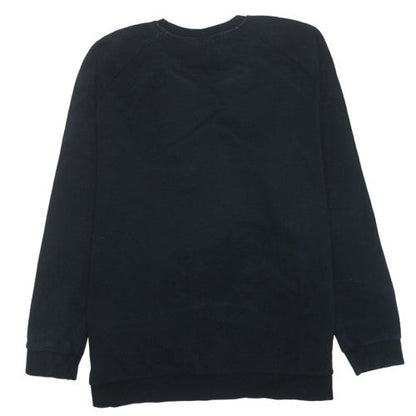adidas Men's Black 2XL Crew Neck Fleece Pullover Sweatshirt