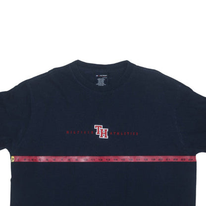 Hilfiger Athletics Men's Navy Blue Cotton Crew Neck T-Shirt XL