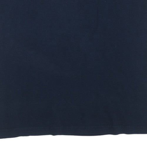 Hilfiger Athletics Men's Navy Blue Cotton Crew Neck T-Shirt XL